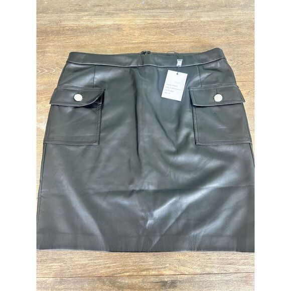 Generation Love Dresses & Skirts - NWT- Generation Love Ari Vegan Leather Cargo Skirt